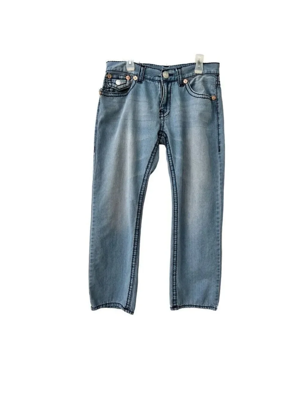 TRUE RELIGION BILLY SUPERT ROW 36 SEAT 33  VINTAGE Made in USA
